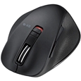 エレコム BlueLEDマウス/握りの極み/Sサイズ/Bluetooth/5ボタン/ブラック M-XGS10BBBK