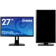 iiyama 27型ワイド液晶ディスプレイ ProLite XB2783HSU-3 (AMVA+/フルHD/DP/HDMI/D-SUB/USBハブ付/昇降/回転/スウィーベル) ブラック XB2783HSU-B3