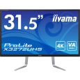 iiyama 31.5型ワイド液晶ディスプレイ ProLite X3272UHS (VA/4K2K/DP/HDMI×2/PIP機能/PBP機能/10bitカラー対応) ブラック X3272UHS-B1