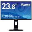 iiyama 23.8型ワイド液晶ディスプレイ ProLite XUB2493HS-2 (IPS/フルHD/D-SUB/HDMI/DP/昇降/回転/スウィーベル) マーベルブラック XUB2493HS-B2
