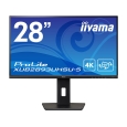 液晶ディスプレイ 28型/3840×2160/HDMI、DisplayPort/ブラック/スピーカー:あり/IPS方式パネル/昇降/回転) XUB2893UHSU-B5（iiyama）