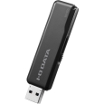 USB3.2 Gen 1(USB3.0)/USB2.0対応 スタンダードUSBメモリー ブラック 16GB
