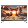 JAPANNEXT tfBXvC 43^/3840~2160/HDMI~3/ubN/Xs[J[FL/1Nۏ JN-V43UHDR-U