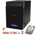 NETGEAR ReadyNAS 104 4ベイ ディスクレス 中古】ReadyNAS 104 4ベイ デスクトップ型ネットワーク