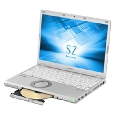 パナソニック Let’s note SZ6 法人(Core i5-7300UvPro/8GB/SSD256GB/SMD/W10P64/12.1WUXGA/電池S) CF-SZ6RDQVS