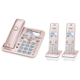パナソニック(家電) コードレス電話機（子機2台付き）（ピンクゴールド） VE-GD56DW-N