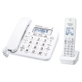 パナソニック(家電) コードレス電話機（子機1台付き）（ホワイト） VE-GD26DL-W
