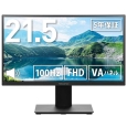 tfBXvC 21.5^/1920~1080/D-SubAHDMIADVI-DADisplayPort/ubN/Xs[J[: PTF-H221W-BKivXgj