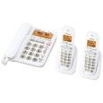 シャープ DECT1.9GHz快適デジタルコードレス電話機（子機2台タイプ） ホワイト系 JD-G32CW