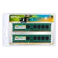 シリコンパワー メモリモジュール 240Pin DIMM DDR3-1600(PC3-12800) 4GB×2枚組 ブリスターパッケージ SP008GBLTU160N22DA