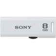 SONY USB2.0対応 スライドアップ式USBメモリー ポケットビット 8GB ホワイト キャップレス USM8GR W
