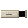 SONY USB3.0対応 ノックスライド式高速（200MB/s）USBメモリー 16GB ゴールド キャップレス USM16GQX N