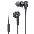 密閉型インナーイヤーレシーバー ブラック MDR-XB75AP/B(SONY)