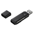 USB2.0カードリーダー(ブラック) ADR-MSDU2BK