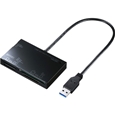 USB3.0カードリーダー(ブラック) ADR-3ML35BK