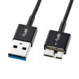 USB3.0}CNP[u(A-MicroB) 0.3m  KU30-AMCSS03K