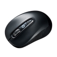Bluetooth5.0 ブルーLEDマウス(ブラック) MA-BTBL29BKN
