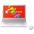 TOSHIBA PT45TWP-SWA(白) T45/T リュクスホワイト 仕様 2015秋冬モデル PT45TWP-SWA | dynabook