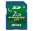 SDメモリーカード 2GB RSDC-S2G