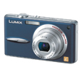 デジタルカメラ LUMIX720万画素 光学3.6倍ズームアーバンブルー DMC-FX30-A