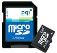 PQIオリジナル microSDカード 512MB 永久保証 アダプター付き QMRSD-512