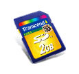 2GB SD CARD (150X) TS2GSD150